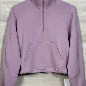 lululemon athletica Lilac Quarter-Zip Hoodie
